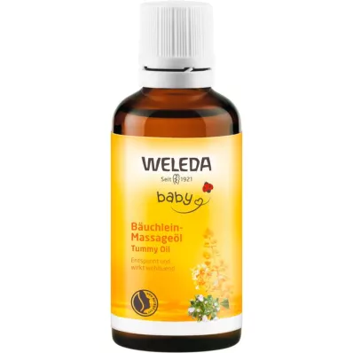 WELEDA Eļļa mazuļu vēdera masāžai, 50 ml