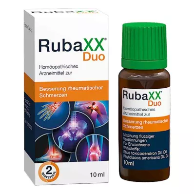 RUBAXX Duo pilieni iekšķīgai lietošanai, 10 ml