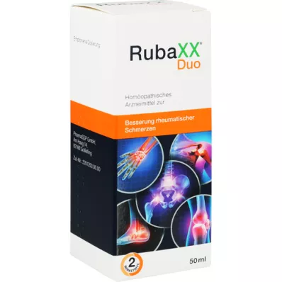 RUBAXX Duo pilieni iekšķīgai lietošanai, 50 ml