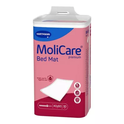MOLICARE Gultas paklājs Premium 7 pilieni 40x60 cm, 30 gab MOLICARE Gultas paklājs Premium 7 pilieni 40x60 cm, 30 gab