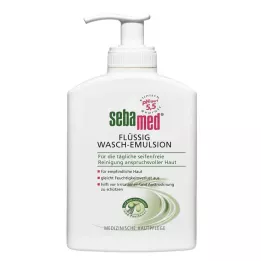 SEBAMED šķidrā mazgāšanas emulsija ar olīvām ar dozatoru, 200 ml