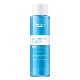 EUCERIN DermatoCLEAN Hyal.Miz.tīrīšanas šķidrums 3in1, 400 ml