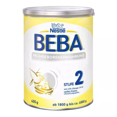 NESTLE BEBA Mākslīgā piena maisījums priekšlaicīgi dzimušiem zīdaiņiem pulverī, 400 g