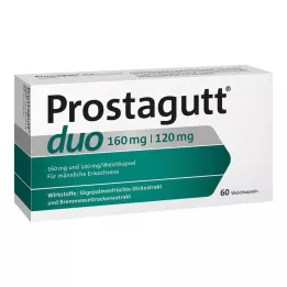 PROSTAGUTT duo 160 mg/120 mg mīkstās kapsulas, 60 gab