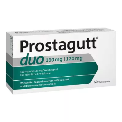 Prostagutt duo 160 mg/120 mg mīkstās kapsulas, 60 gab
