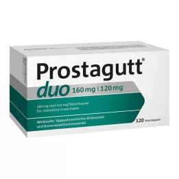 PROSTAGUTT duo 160 mg/120 mg mīkstās kapsulas 120 gab., 120 gab