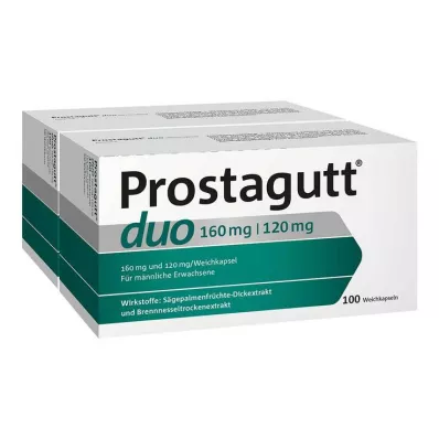 Prostagutt duo 160 mg/120 mg mīkstās kapsulas, 200 gab