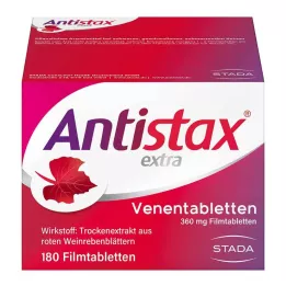 ANTISTAX papildu vēnu tabletes, 180 gab