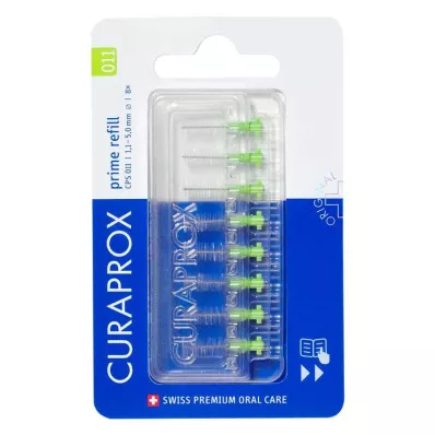 CURAPROX CPS 011 prime starpzobu birstes, 8 gab CURAPROX CPS 011 prime starpzobu birstes, 8 gab