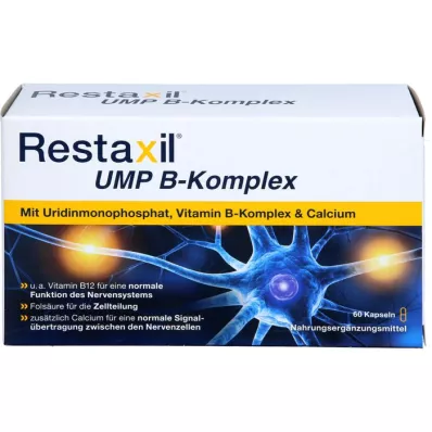 RESTAXIL UMP B-kompleksa kapsulas, 60 kapsulu