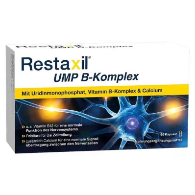 RESTAXIL UMP B-kompleksa kapsulas, 60 kapsulu