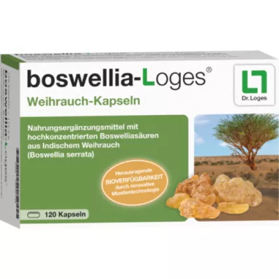BOSWELLIA-LOGES Frankincense kapsulas, 120 kapsulas