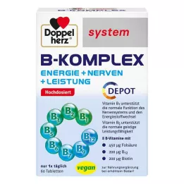 Doppelherz B-complex sistēmas tabletes, 60 gab