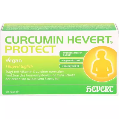 CURCUMIN HEVERT Protect kapsulas, 60 kapsulas
