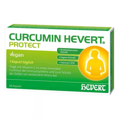 CURCUMIN HEVERT Protect kapsulas, 60 kapsulas CURCUMIN HEVERT Protect kapsulas, 60 kapsulas