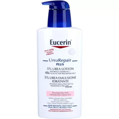 EUCERIN UreaRepair PLUS Losjons 5% ar smaržvielām, 400 ml