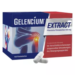 GELENCIUM EXTRACT augu izcelsmes apvalkotās tabletes, 150 gab