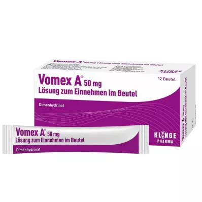 Vomex A® šķīdums 50 mg, 12 gab Vomex A® šķīdums 50 mg, 12 gab