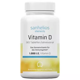 SANHELIOS D vitamīna 1000 I.U. tabletes, 365 gab