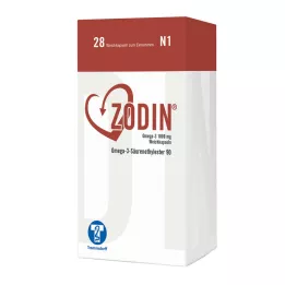 ZODIN Omega-3 1 000 mg mīkstās kapsulas, 28 gab