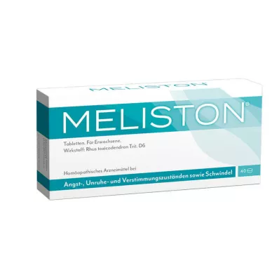 MELISTON Tabletes, 40 gab MELISTON Tabletes, 40 gab