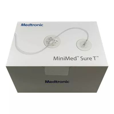 Minimed Sure-T 6 mm 45 cm infūzijas komplekts, 10 gab Minimed Sure-T 6 mm 45 cm infūzijas komplekts, 10 gab