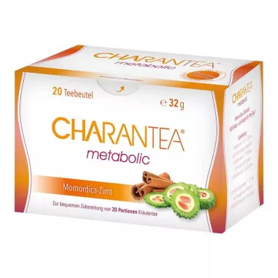 CHARANTEA metabolo kanēļa zāļu tējas filtrēšanas maisiņš, 20 gab