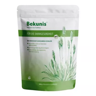 Bekunis organiskās Indijas psyllium sēnalas, 500 g Bekunis organiskās Indijas psyllium sēnalas, 500 g