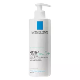 ROCHE-POSAY Lipikar Fluide Urea 5+ losjons, 400 ml