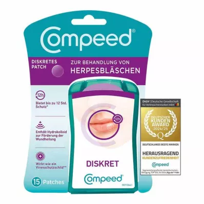 COMPEED Herpes blistera aplikators HRA, 15 gab COMPEED Herpes blistera aplikators HRA, 15 gab