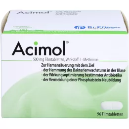 ACIMOL 500 mg apvalkotās tabletes, 96 gab