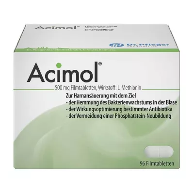 Acimol® 500 mg apvalkotās tabletes, 96 gab