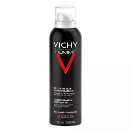 VICHY HOMME Skūšanās želeja pret kairinājumu, 150 ml