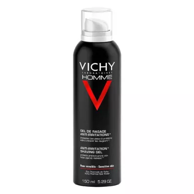 VICHY HOMME Skūšanās želeja pret kairinājumu, 150 ml