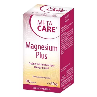 Meta Care Magnesium Plus kapsulas, 90 gab Meta Care Magnesium Plus kapsulas, 90 gab