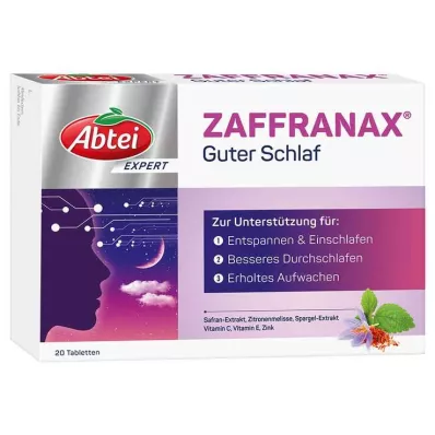 Abtei Expert Zaffranax Good Sleep tabletes, 20 gab Abtei Expert Zaffranax Good Sleep tabletes, 20 gab