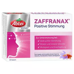 ABTEI EXPERT ZAFFRANAX Positive Mood kapsulas, 30 kapsulas
