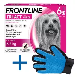 FRONTLINE Tri-Act šķīdums suņiem 2-5 kg, 6 gab