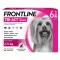 FRONTLINE Tri-Act šķīdums suņiem 2-5 kg, 6 gab