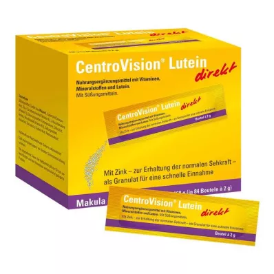CENTROVISION Luteīna tiešās granulas, 84 gab