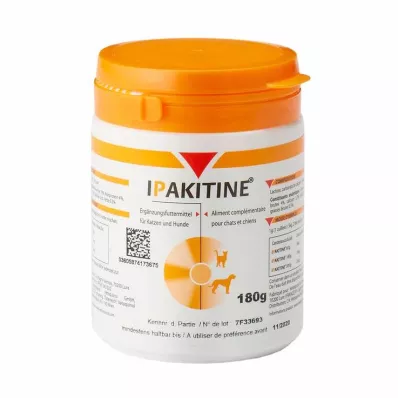 IPAKITINE Papildbarības pulveris suņiem/kaķiem, 180 g