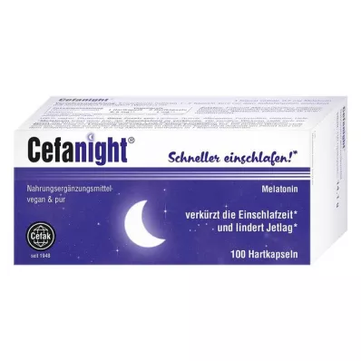 CEFANIGHT Cietās kapsulas, 100 gab