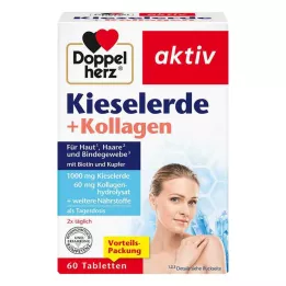 Doppelherz silīcija + kolagēna tabletes, 60 gab