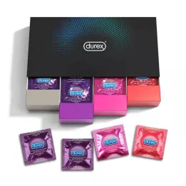 DUREX Fun Explosion prezervatīvu maisījums, 4 veidi, 40 gab