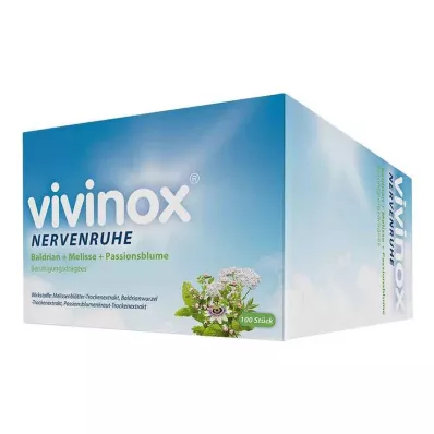 VIVINOX Nervozitāte Baldr.+Mel.+Passion.Calming.Drag., 100 St VIVINOX Nervozitāte Baldr.+Mel.+Passion.Calming.Drag., 100 St