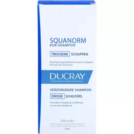 DUCRAY SQUANORM Šampūns pret sausām blaugznām, 200 ml