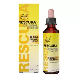 BACHBLÜTEN Original Rescura pilieni bez alkohola, 20 ml