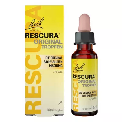 BACHBLÜTEN Original Rescura pilieni ar spirtu, 10 ml