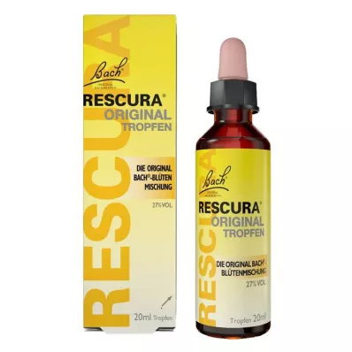 BACHBLÜTEN Original Rescura pilieni ar spirtu, 20 ml BACHBLÜTEN Original Rescura pilieni ar spirtu, 20 ml