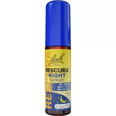 BACHBLÜTEN Original Rescura nakts aerosols ar spirtu, 20 ml